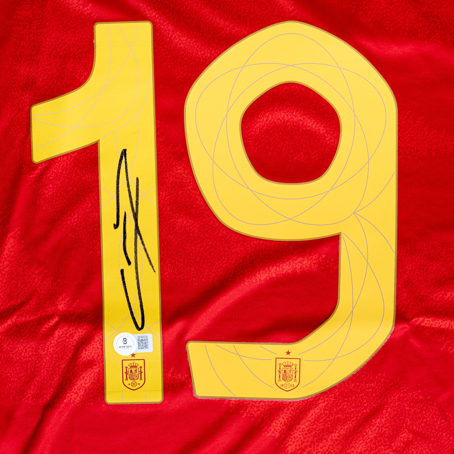Jersey Firmado Lamine Yamal - España